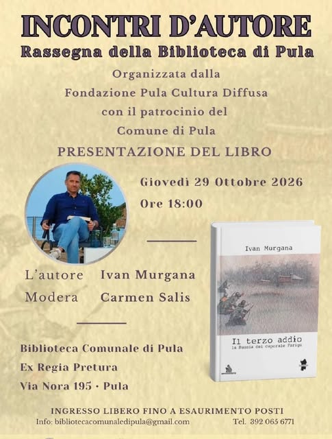 Plakat von INCONTRI D'AUTORE