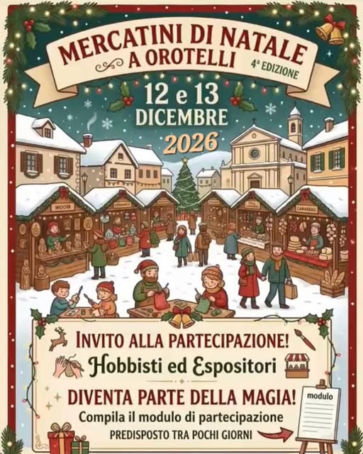 Plakat von Mercatini di Natale