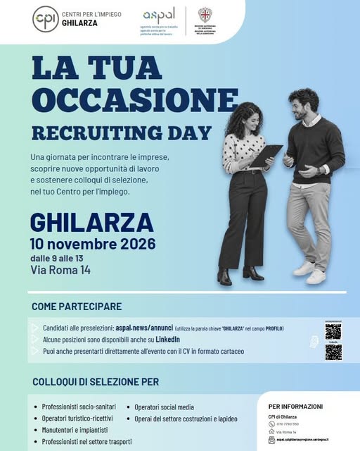 Plakat von Recruiting Day