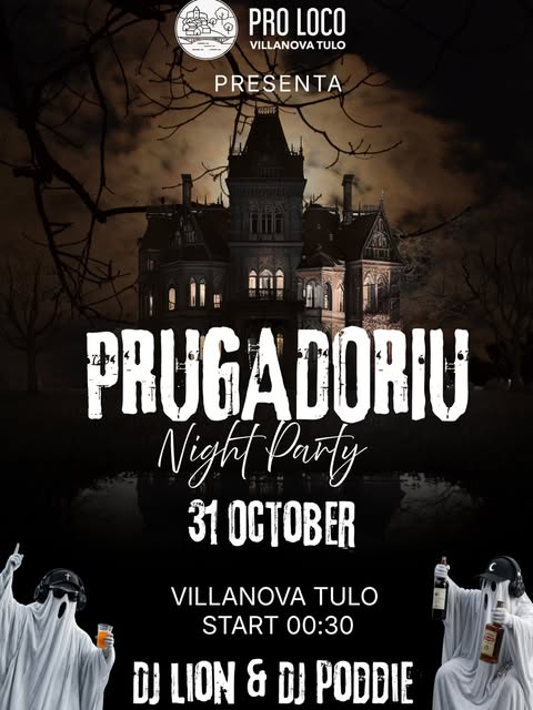 Plakat von PRUGADORIU Night Party