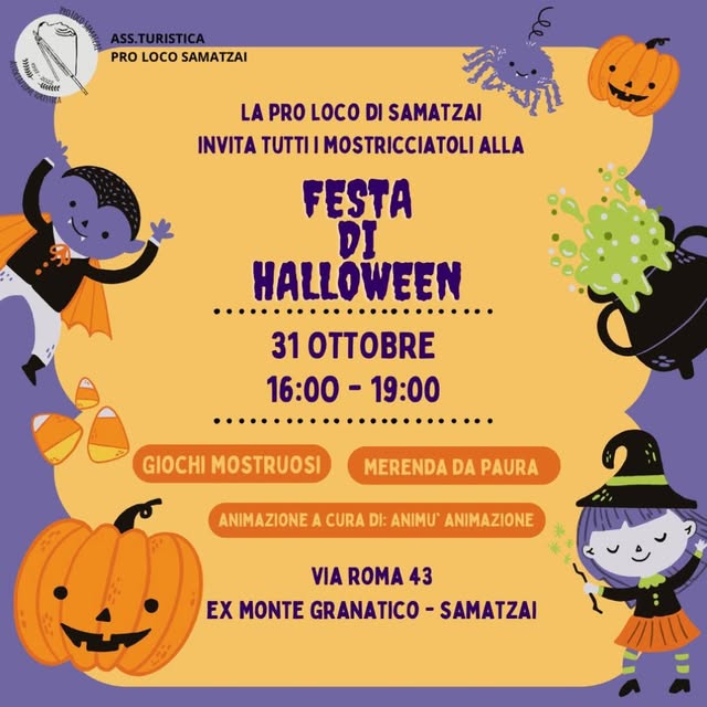 Plakat von Festa di Halloween
