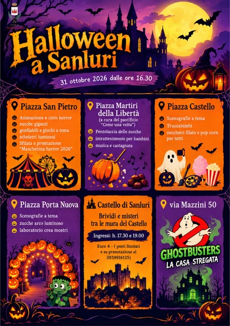 Plakat von Halloween a Sanluri