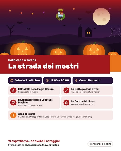 Plakat von Halloween a Tortolì