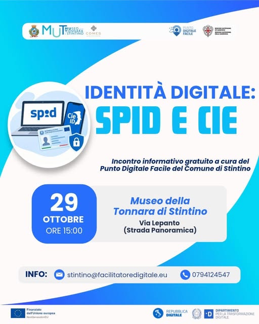 Plakat von Identità Digitale: SPID e CIE