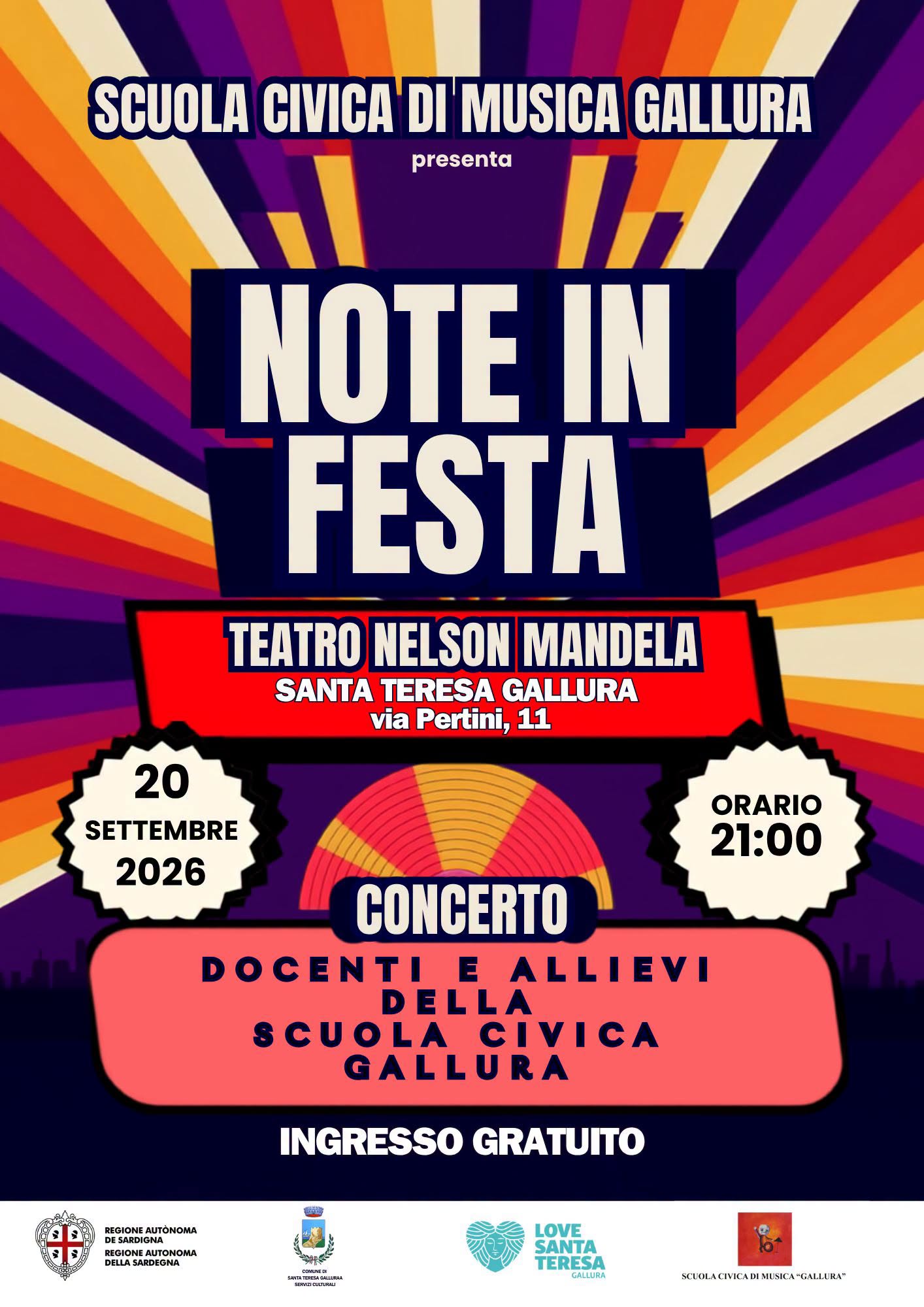 Locandina di Note in Festa