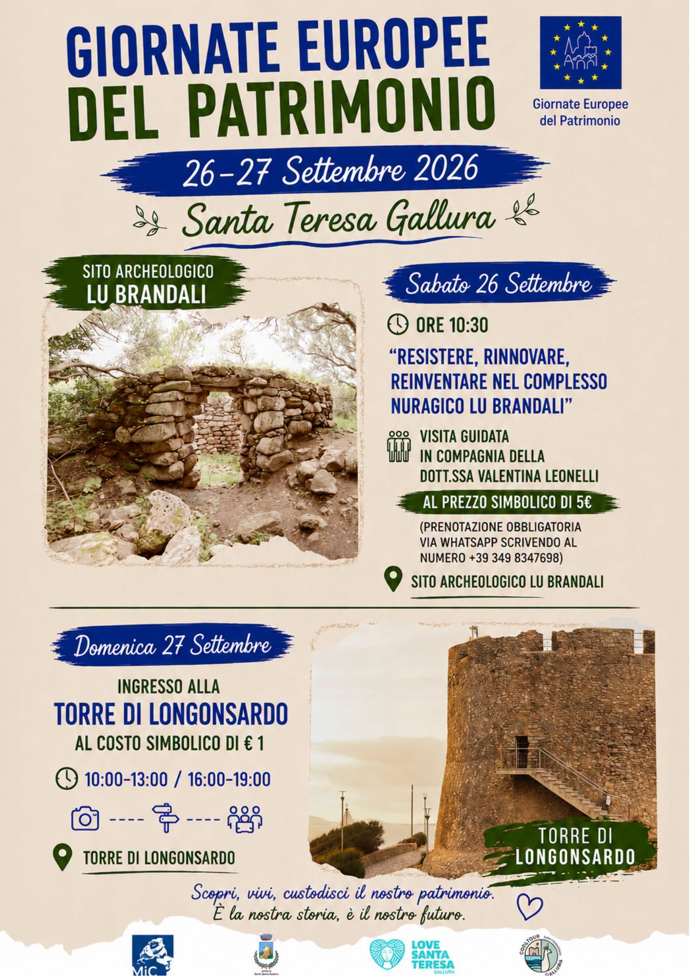 Locandina di Giornate Europee del Patrimonio