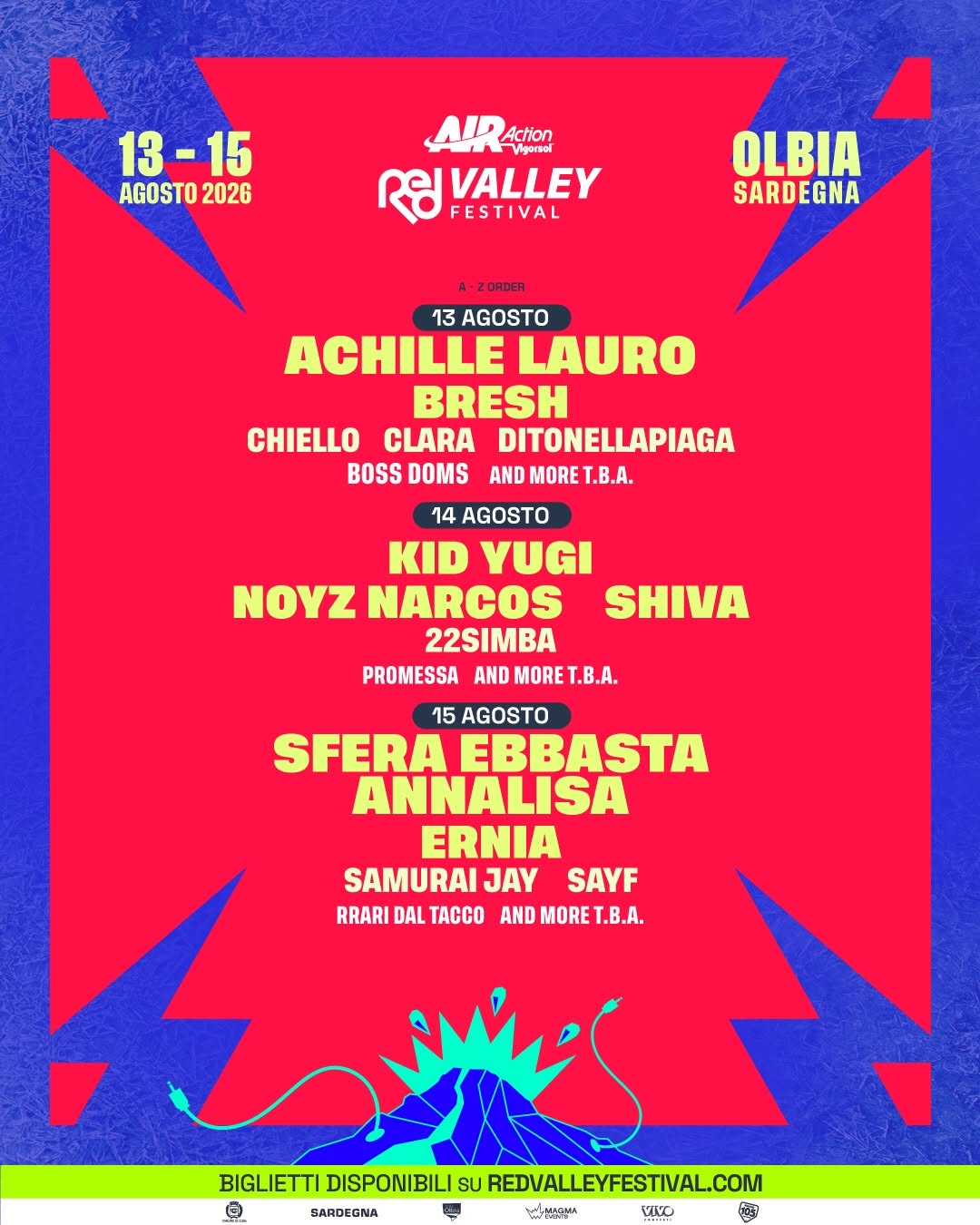 Locandina di Red Valley Festival 2026