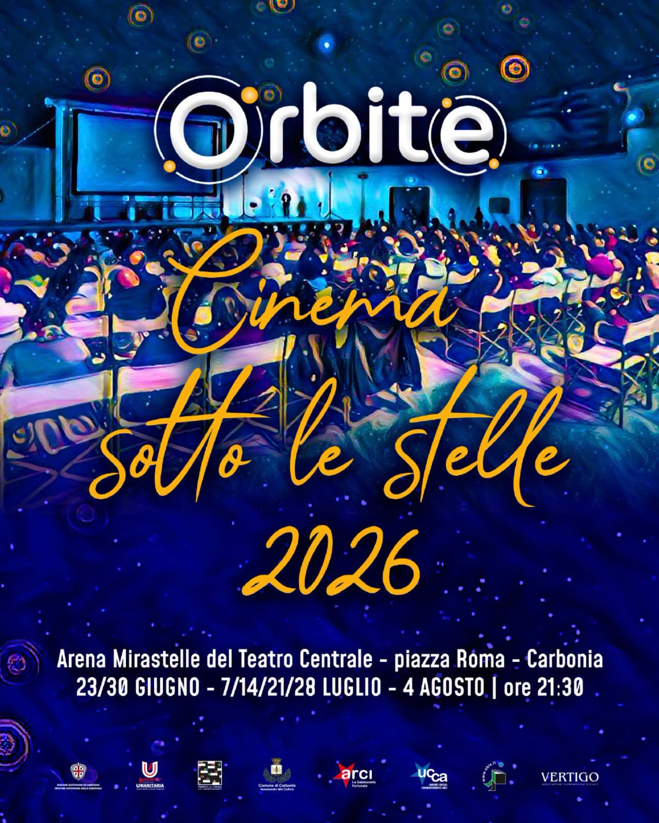 Locandina di Orbite - Cinema sotto le stelle