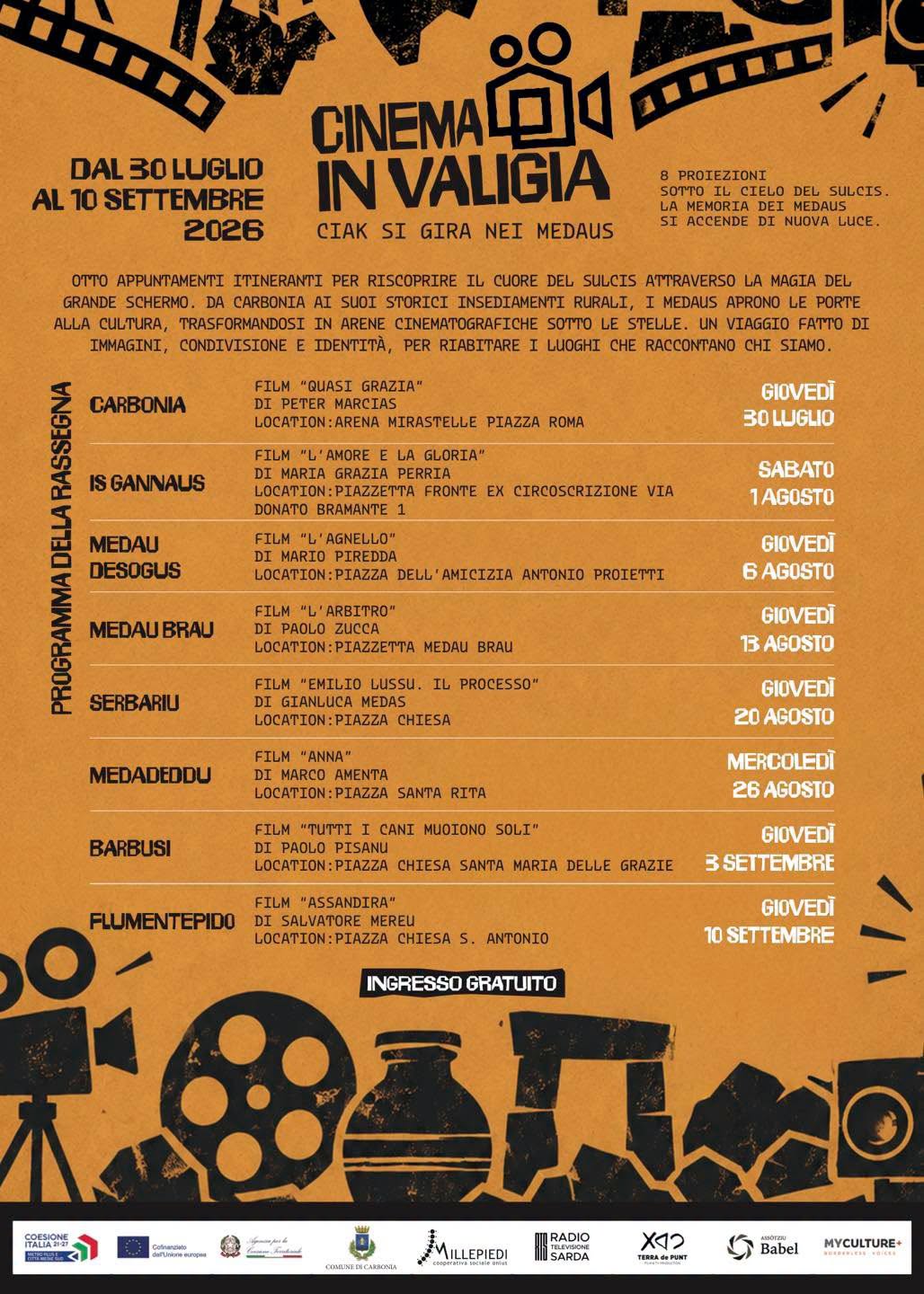 Locandina di Cinema in Valigia